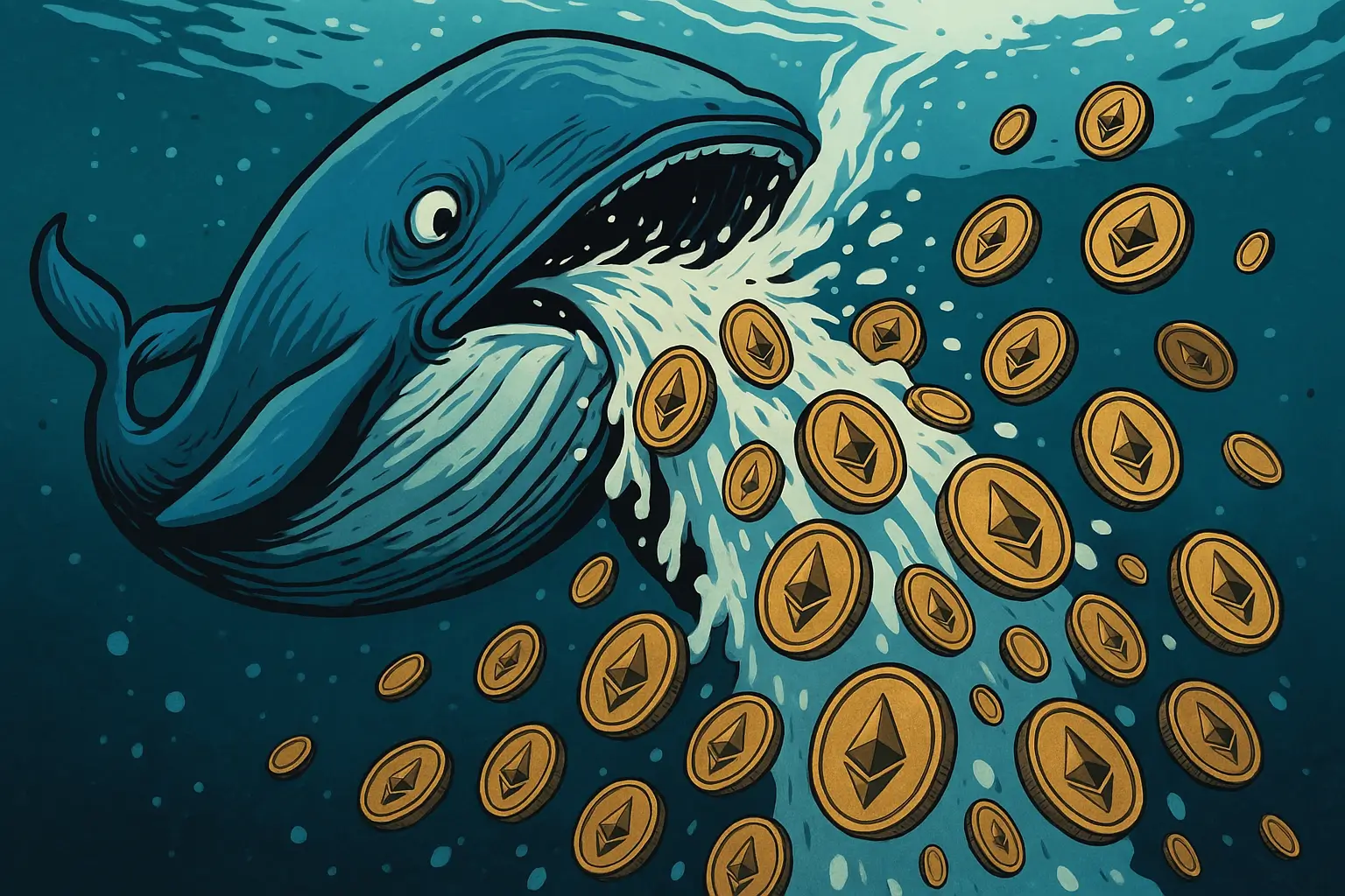 Les baleines Ethereum tiennent bon.