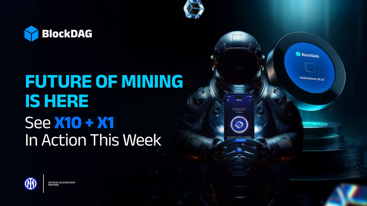 Démo X1+X10 de BlockDAG, ADA & TRX en hausse