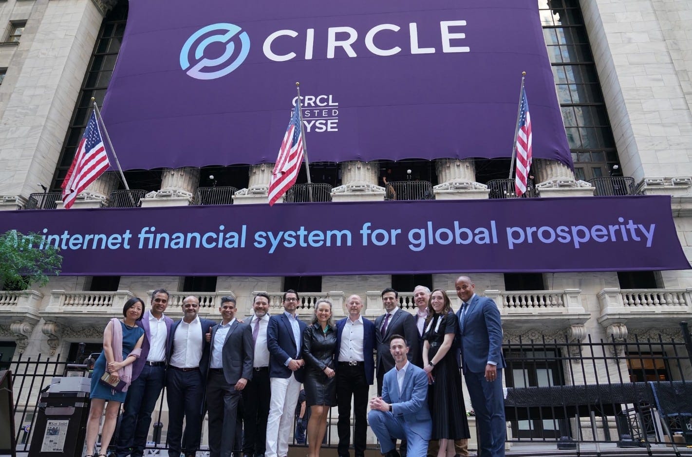 Circle’s Stock Soars on NYSE Debut Day